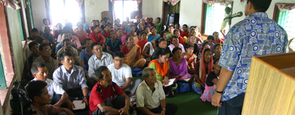 Ah-Ha Moment Under Oak Tree
